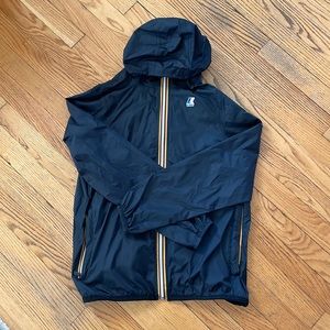K-Way waterproof rain jacket
